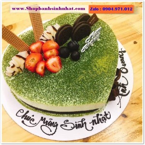 Bánh Sinh Nhật Trà Xanh - VL18